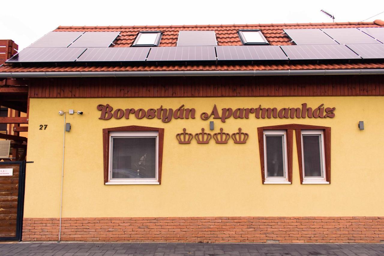 Borostyan Apartmanhaz Mórahalom 외부 사진